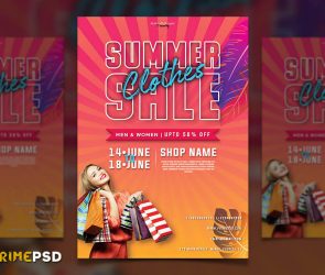 summer sale, clothes sale, fashion sale, fashion, fashion flyer, summer flyer, sale flyer, prepium free flyer, prime psd, primepsd, psd freebie, psdfreebie