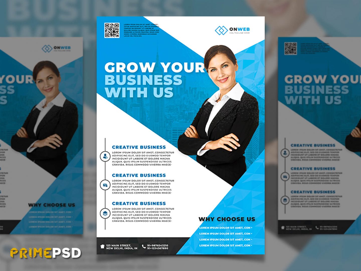 corporate flyer psd