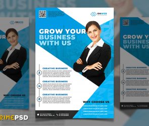 corporate flyer psd