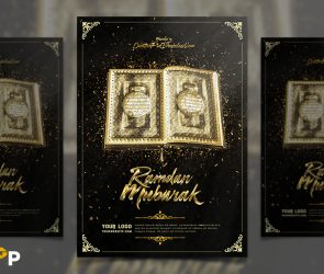 ramadan mubarak flyer