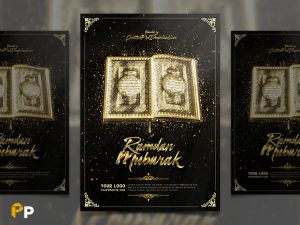 ramadan mubarak flyer