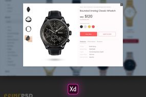 ui kit, free ui kit, quick view, quick view ui, primepsd, prime psd, watch ui, webdesign, website design