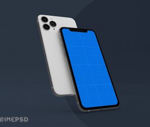 iPhone 11 Pro Premium Looking Free MockUp PSD