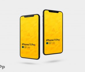 primepsd iphone 11 pro mockup psd