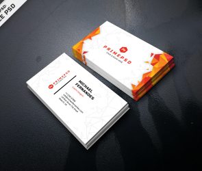 Graphic Designer Business Card Free PSD
