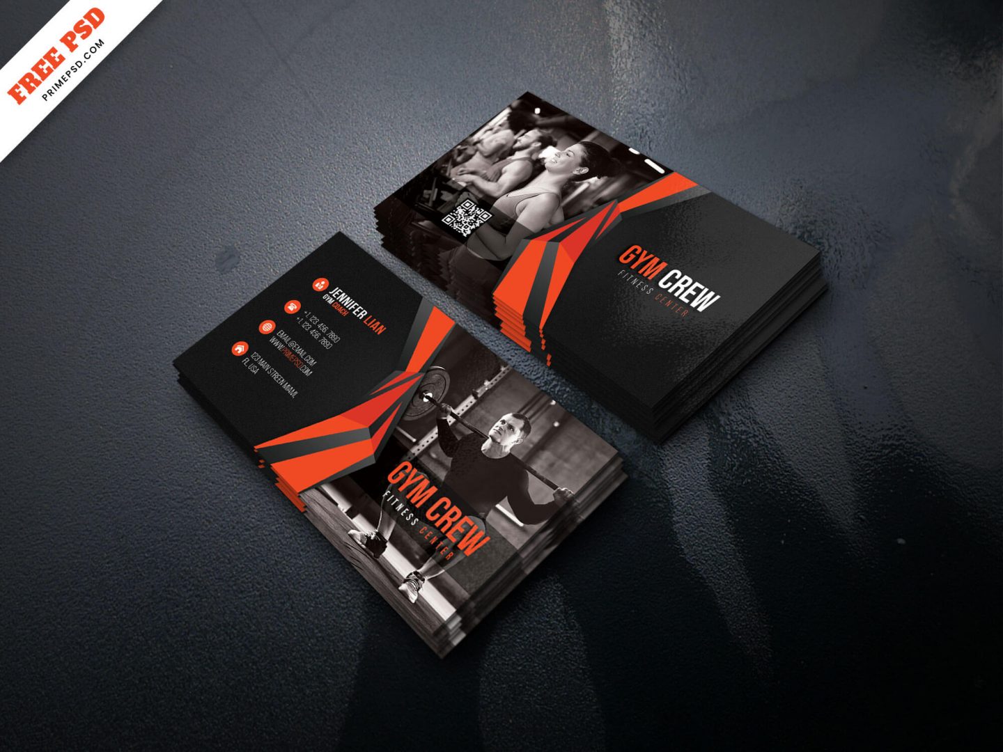 Fitness-Business-Card-Free-PSD-Template