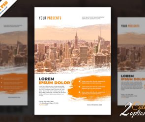 corporate flyer psd