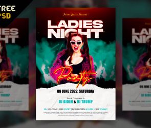 ladies night, ladies night party, ladies night party flyer, party flyer, party flyer design, ladies night party flyer design, ladies night flyer psd, ladies night party flyer psd, party flyer psd template, primepsd